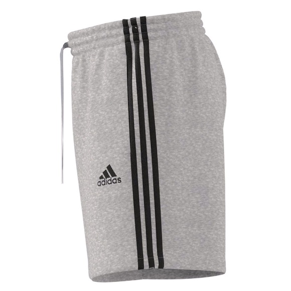 ADIDAS • Men’s Heather Grey Multi Sport Training Essential Shorts - Picture 3 of 7